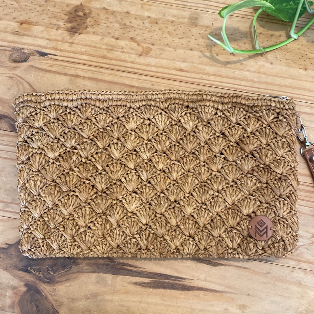 🎉 NEW‼️BEAUTIFUL MASOVA RAPHIA WRISTLET CLUTCH‼️ - Picture 15 of 15